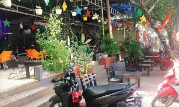 Sang Quán Cafe Sân Vườn 500m2, Sang chỉ 198 tr, MT đường sầm uất KDC Vĩnh Lộc, Q.Bình Tân